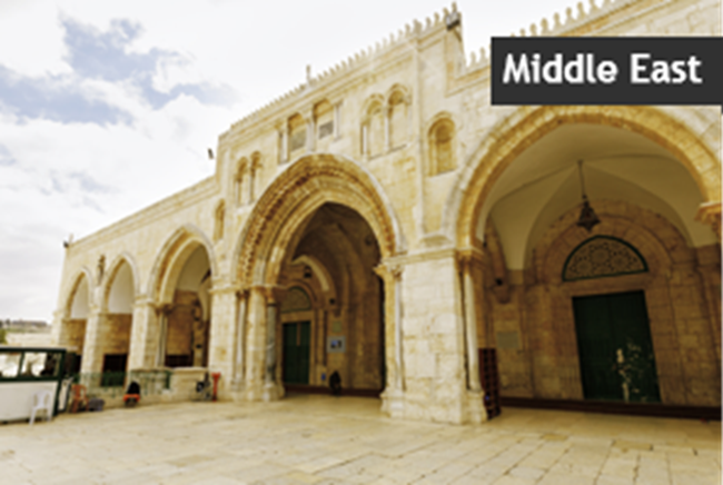 White Temple In Middle East